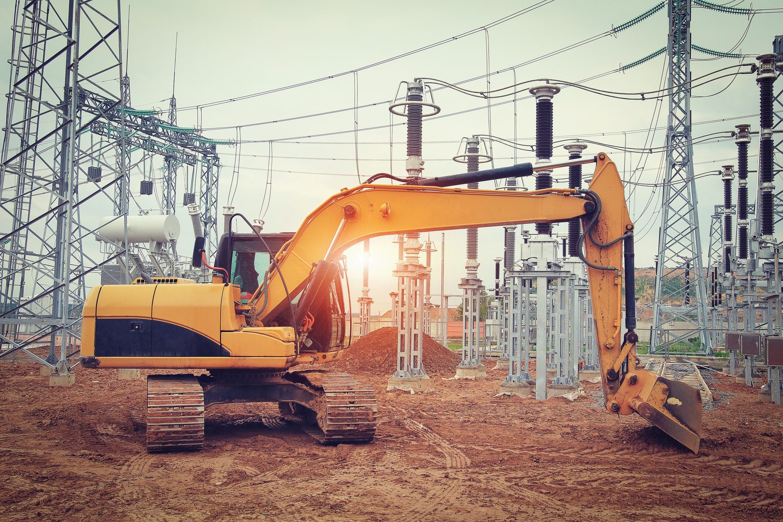 Industrial construction work